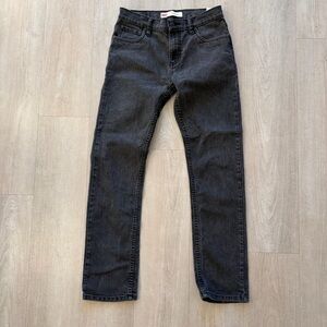 Levi’s 511 straight Boys faded black size 18